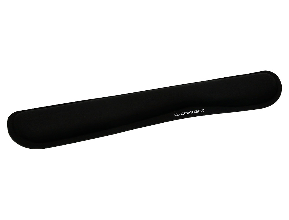 REPOSAMUECAS Q-CONNECT MEMORY FOAM PARA TECLADO COLOR NEGRO 460X85X25 MM