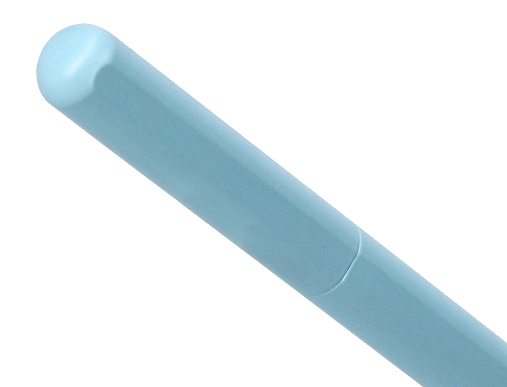 PLUMA Y FUNDA DE SIMILPIEL BELIUS SPACE B COLOR MINIMALISTA AZUL TINTA AZUL CAJA DE DISEÑO