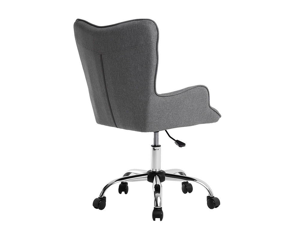 SILLA Q-CONNECT ESCRITORIO MES SINA BASE METALICA ALT MAX 960 ANC 570 PROF 620 RUEDAS PREMIUM COLOR GRIS