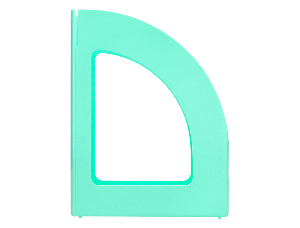 REVISTERO PLASTICO Q-CONNECT COLOR MENTA 320X250X80 MM