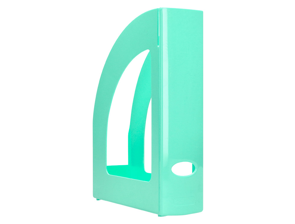 REVISTERO PLASTICO Q-CONNECT COLOR MENTA 320X250X80 MM