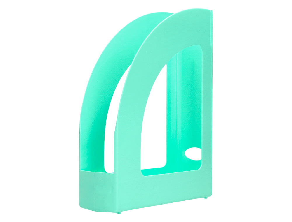 REVISTERO PLASTICO Q-CONNECT COLOR MENTA 320X250X80 MM