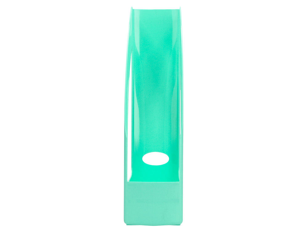 REVISTERO PLASTICO Q-CONNECT COLOR MENTA 320X250X80 MM