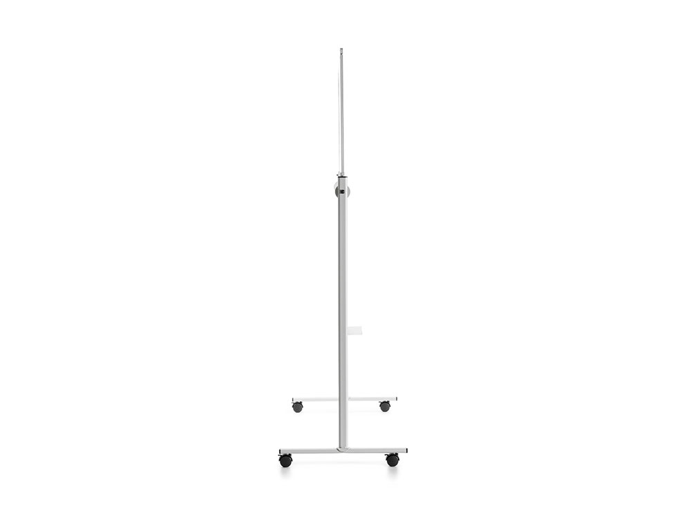 PIZARRA BLANCA ROCADA ACERO VITRIFICADO MAGNETICO MARCO ALUMINIO DOBLE CARA VOLTEABLE 90X120 CM