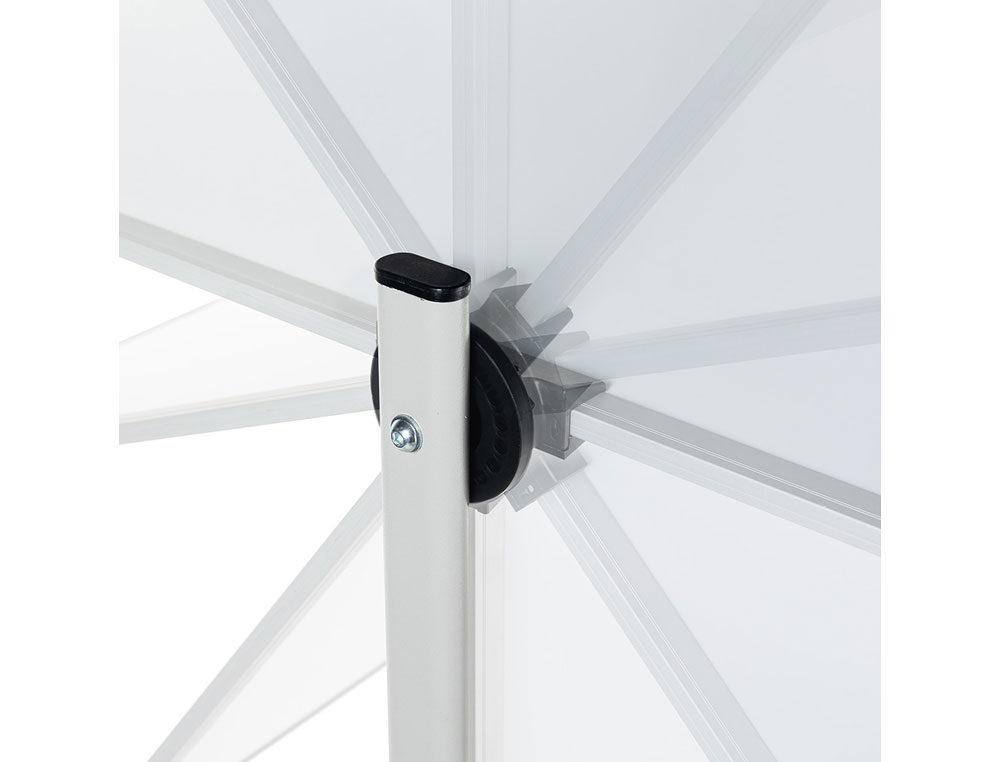 PIZARRA BLANCA ROCADA ACERO VITRIFICADO MAGNETICO MARCO ALUMINIO DOBLE CARA VOLTEABLE 90X120 CM