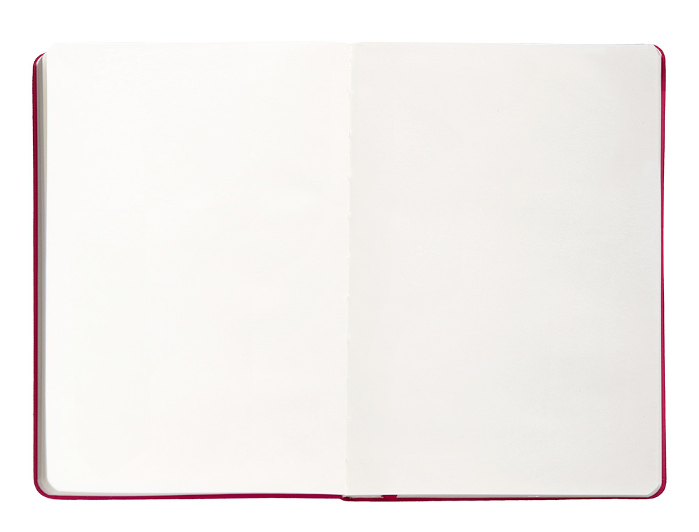CUADERNO CON GOMILLA ANTARTIK NOTES TAPA DURA A5 HOJAS LISAS BURDEOS 100 HOJAS 80 GR FSC