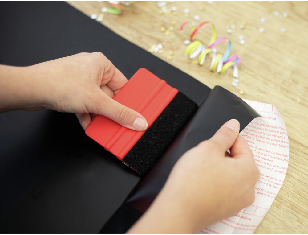 ROLLO ADHESIVO D-C-FIX NEGRO MATE ANCHO 45 CM LARGO 15 MT