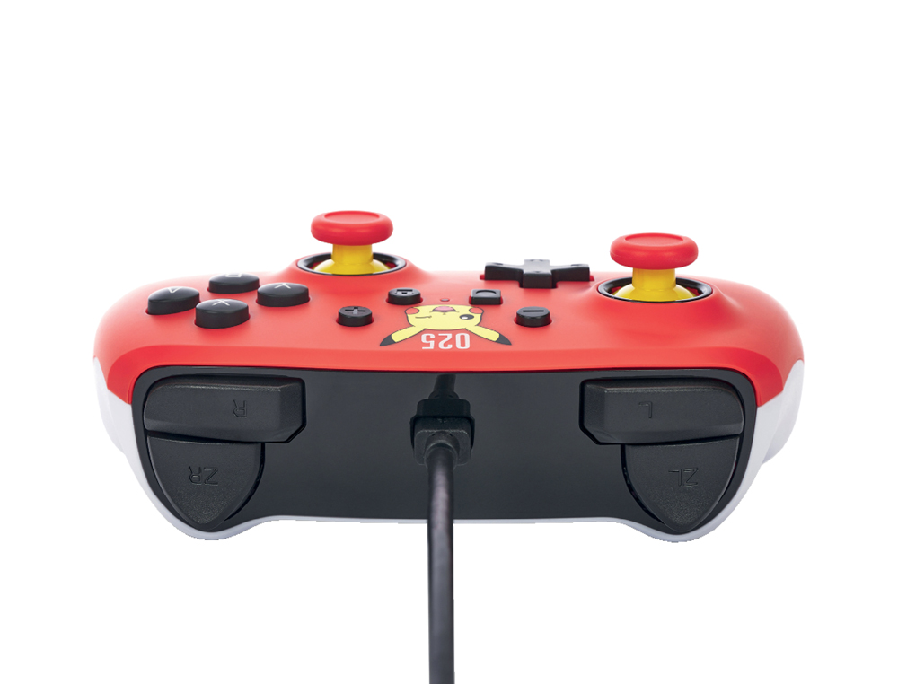 MANDO POWER A CON CABLE PARA NINTENDO SWITCH LAUGHING PIKACHU