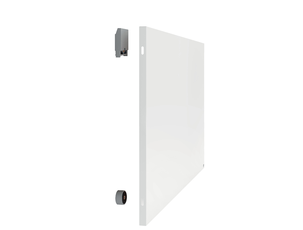 PIZARRA BLANCA NOBO INFINITY SIN MARCO ACERO LACADO MAGNETICO 1200X900 MM