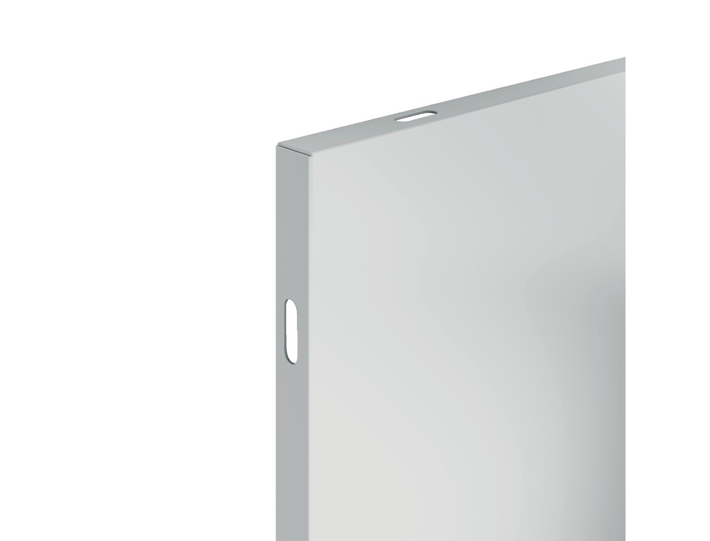 PIZARRA BLANCA NOBO INFINITY SIN MARCO ACERO LACADO MAGNETICO 1200X900 MM