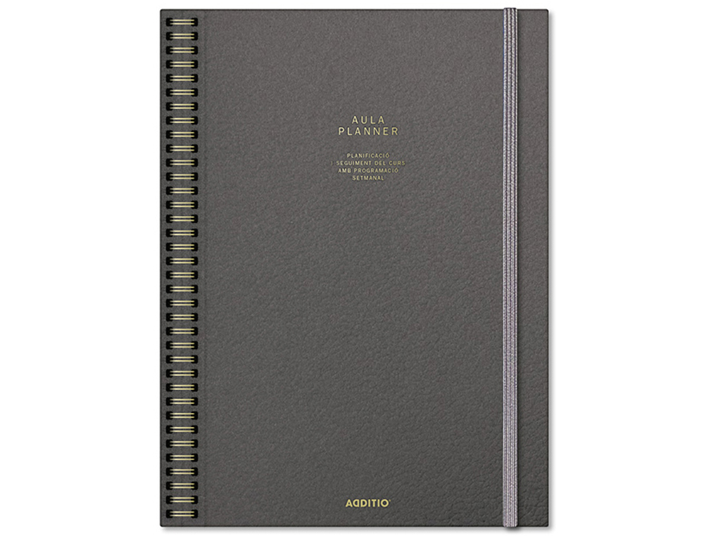 CUADERNO AULA PLANNER ADDITIO DIN A4 160 PAGINAS PLAN ANUAL Y MENSUAL CON PROGRAMACION Y EVALUACION CATALAN