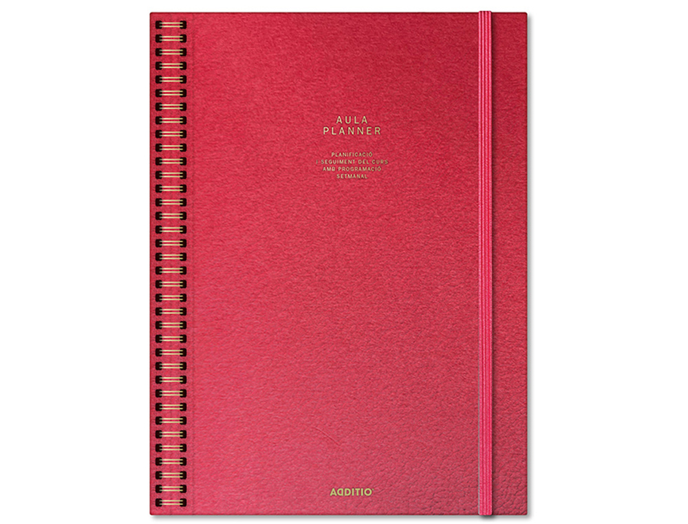 CUADERNO AULA PLANNER ADDITIO DIN A4 160 PAGINAS PLAN ANUAL Y MENSUAL CON PROGRAMACION Y EVALUACION CATALAN