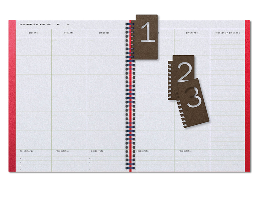 CUADERNO AULA PLANNER ADDITIO DIN A4 160 PAGINAS PLAN ANUAL Y MENSUAL CON PROGRAMACION Y EVALUACION CATALAN