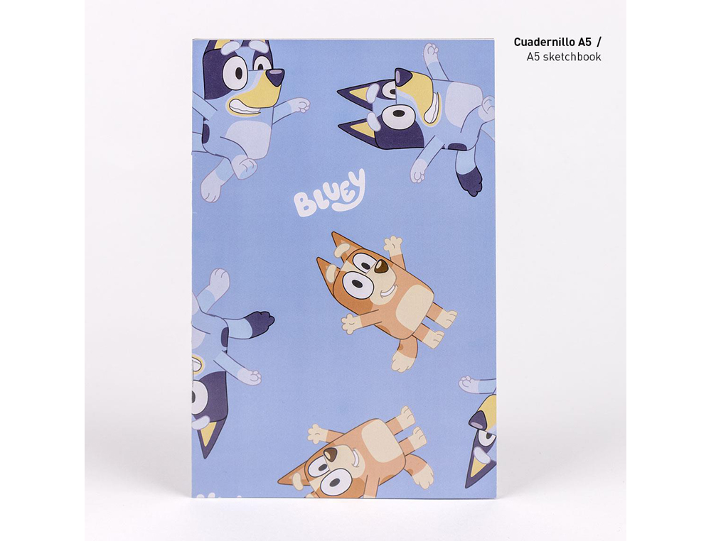 SET DE PAPELERIA COLOREABLE BLUEY