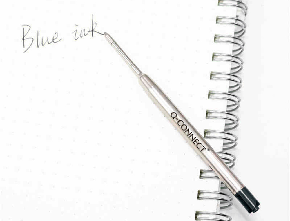 RECAMBIO BOLIGRAFO Q-CONNECT TIPO PARKER NEGRO