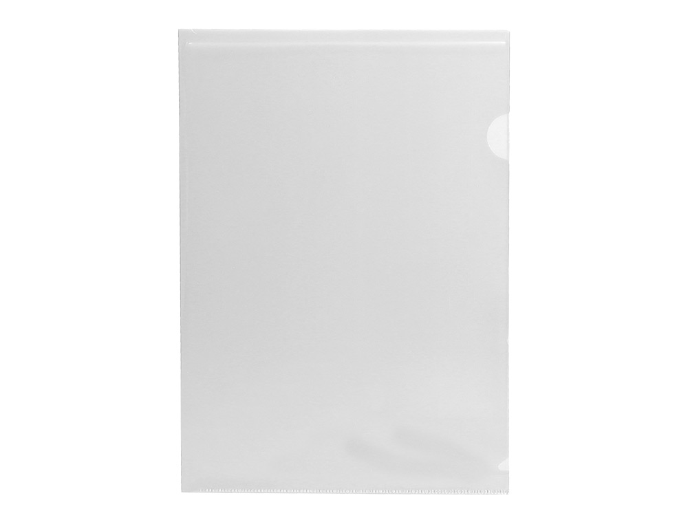 CARPETA LIDERPAPEL DOSSIER UÑERO 44004 POLIPROPILENO DIN A4 INCOLORA 20 HOJAS
