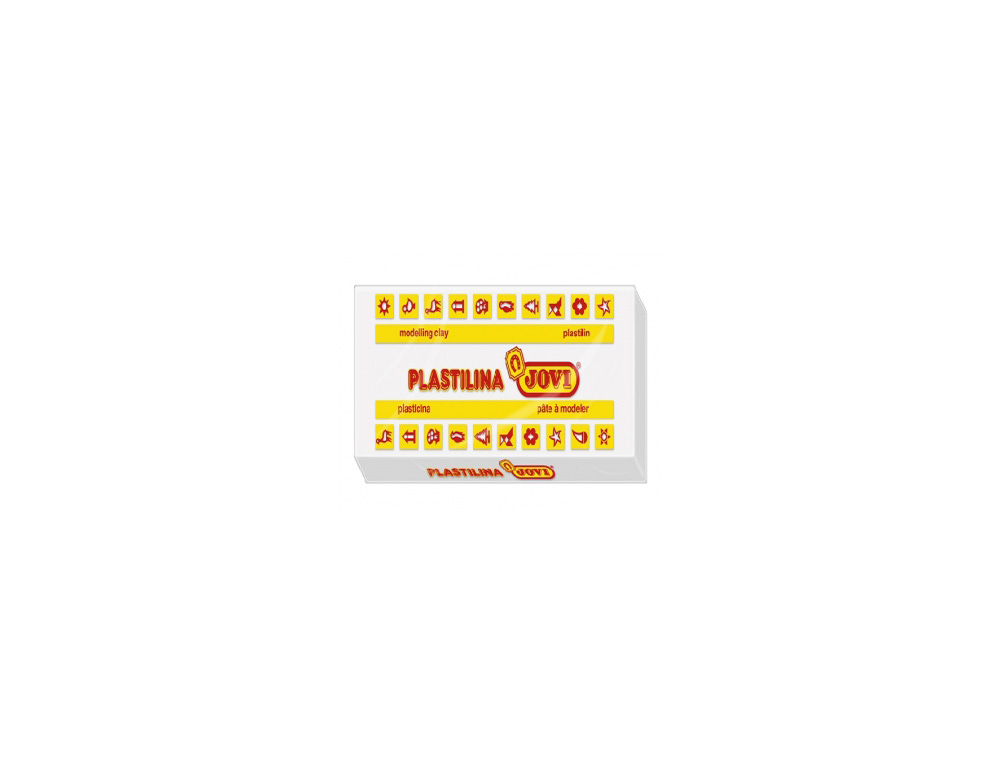 PLASTILINA JOVI 72 BLANCO UNIDAD TAMAÑO GRANDE
