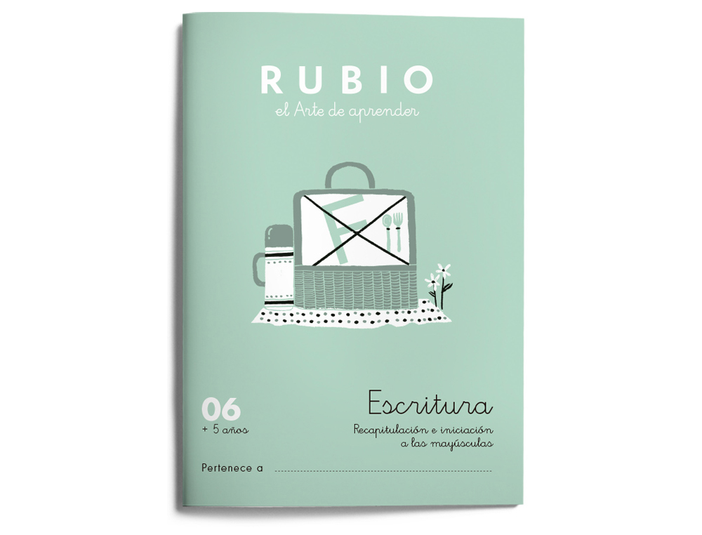 CUADERNO RUBIO CALIGRAFIA Nº 06