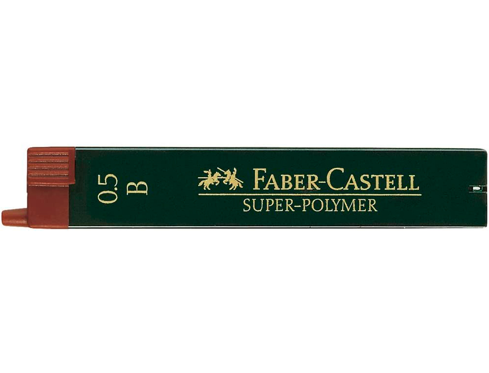 MINAS FABER GRAFITO 9065 0,5 MM B ESTUCHE DE 12 MINAS