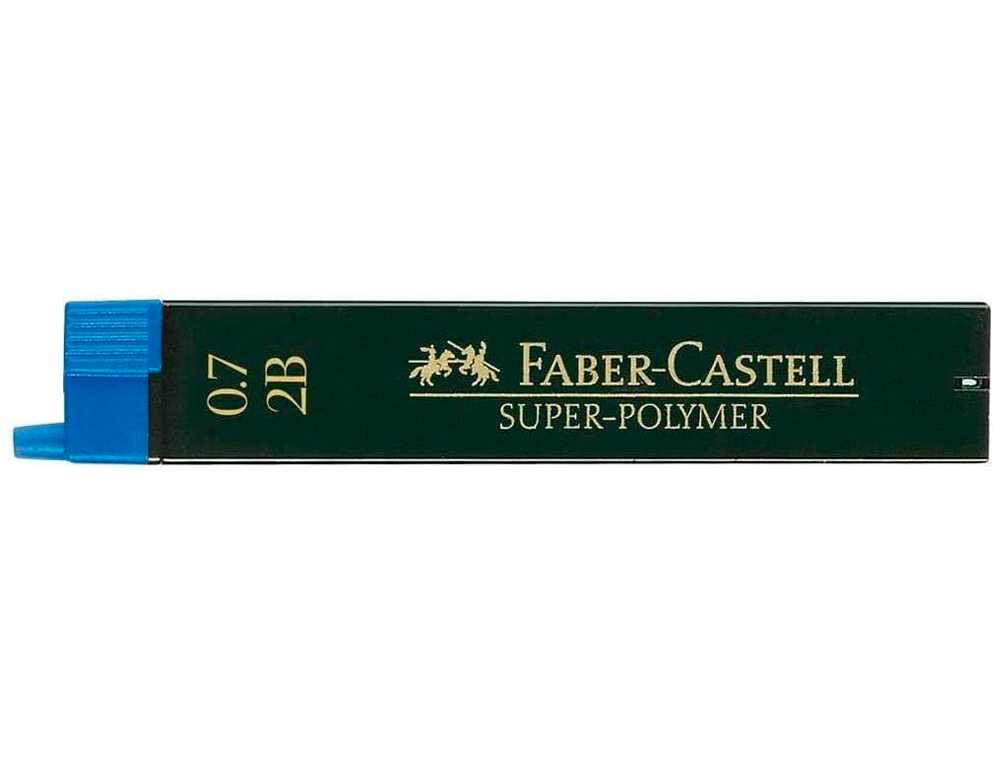 MINAS FABER GRAFITO 9067 0,7 MM 2B ESTUCHE DE 12 MINAS