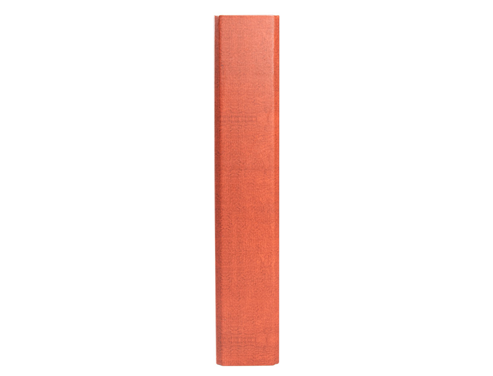 CARPETA DE 4 ANILLAS 40MM MIXTAS LIDERPAPEL FOLIO CARTON CUERO FORRADO COMPRESOR PLASTICO