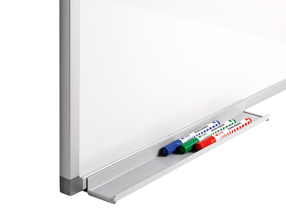 PIZARRA BLANCA Q-CONNECT MELAMINA MARCO DE ALUMINIO 60X45 CM