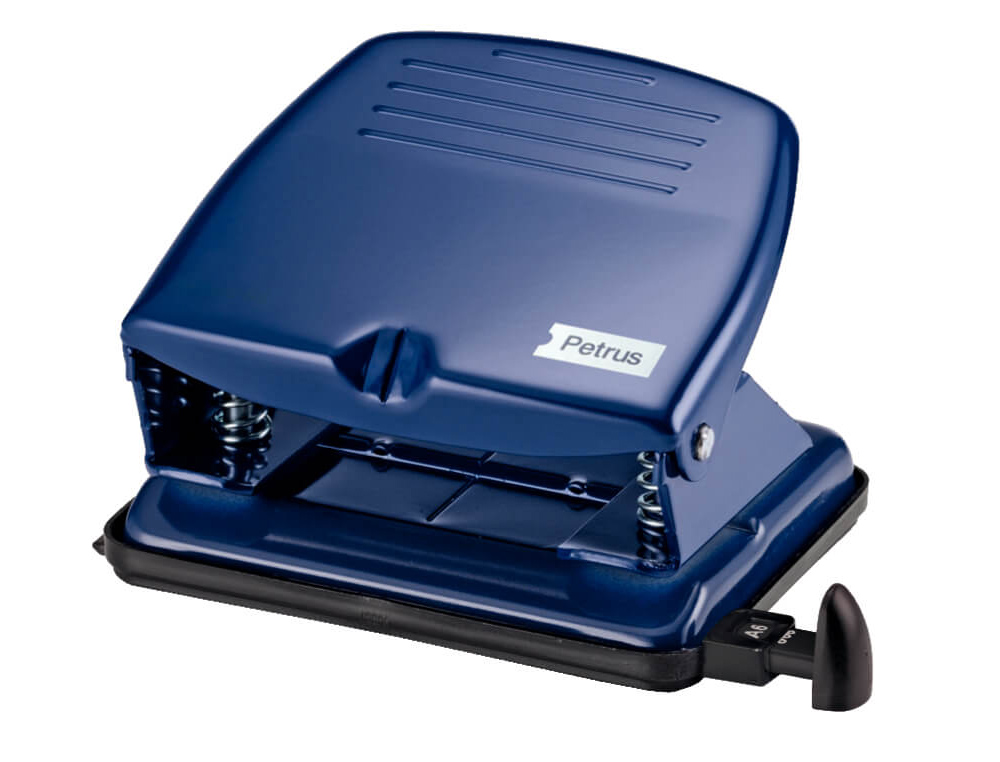 TALADRADOR PETRUS 65 COLOR AZUL CAPACIDAD 20 HOJAS