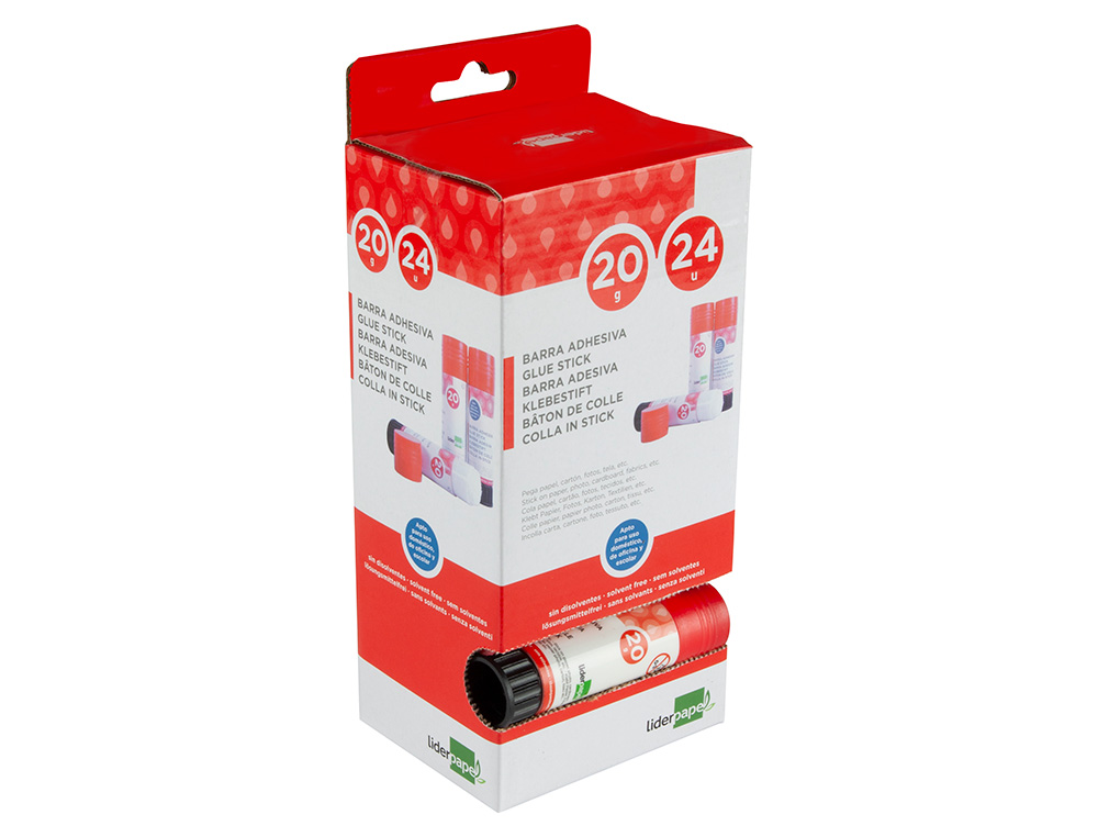 PEGAMENTO LIDERPAPEL EN BARRA 20 GR UNIDAD