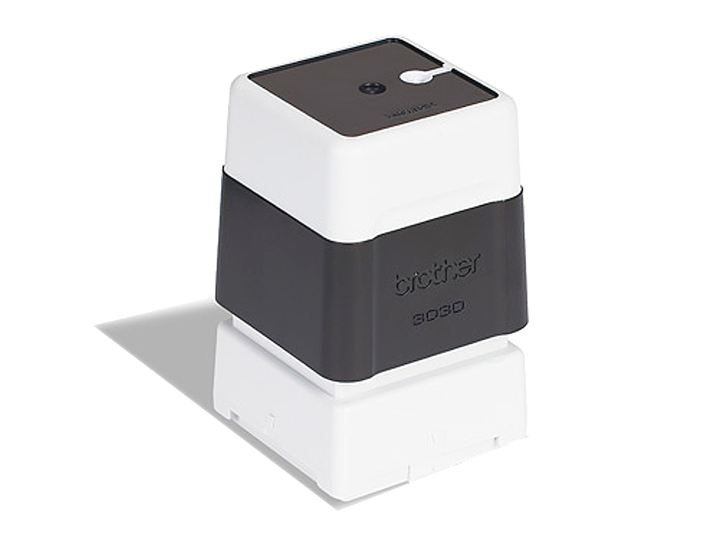 SELLO AUTOMATICO BROTHER 30 MM X 30 MM NEGRO