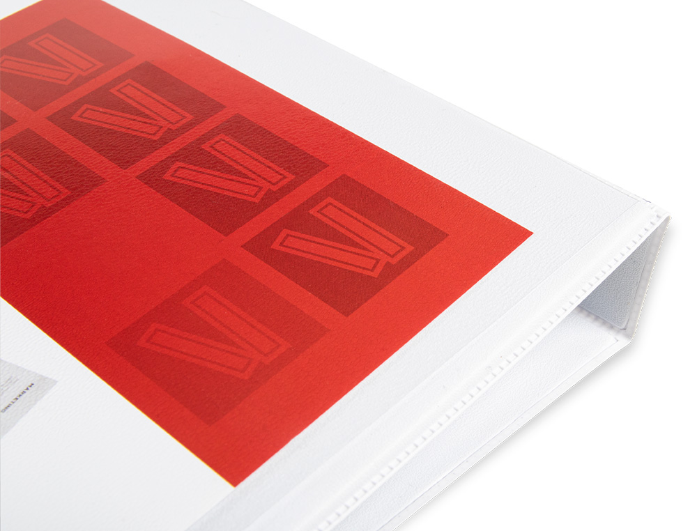 CARPETA CANGURO 2 ANILLAS MIXTAS 16MM LIDERPAPEL A4 PLASTICO COLOR BLANCO