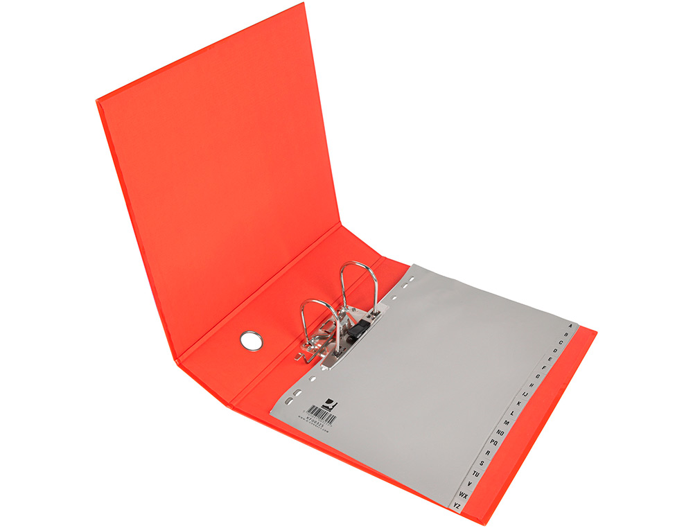 SEPARADOR ALFABETICO Q-CONNECT PLASTICO A-Z DIN A4 MULTITALADRO