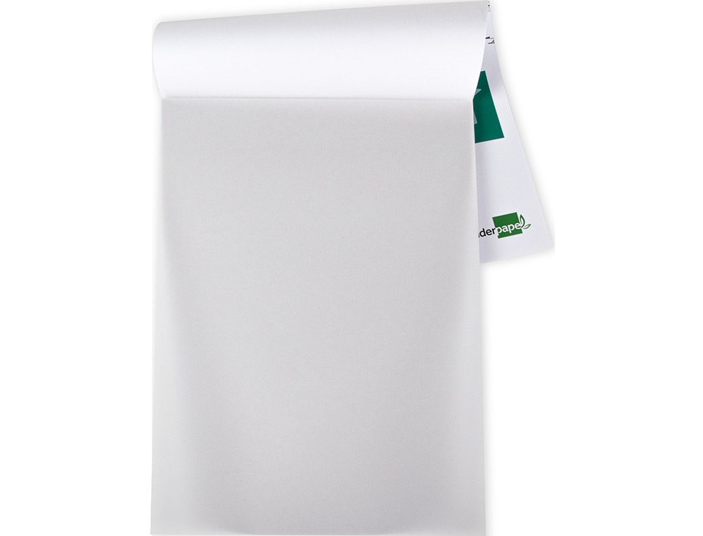 BLOC PAPEL VEGETAL LIDERPAPEL ENCOLADO 210X297MM 50 HOJAS 95G/M2