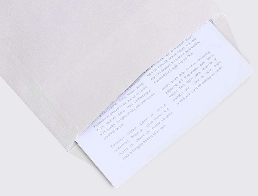SOBRE LIDERPAPEL BOLSA N.15 BLANCO B5 176X250 MM TIRA DE SILICONA CAJA DE 500 UNIDADES