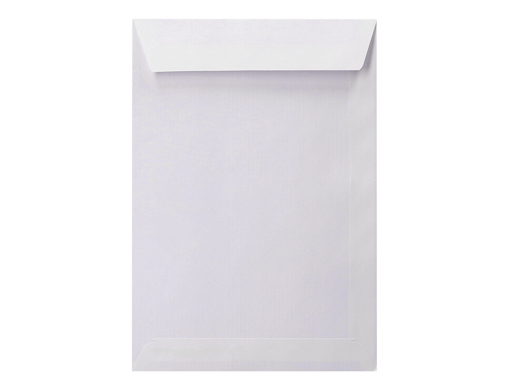 SOBRE LIDERPAPEL BOLSA N.15 BLANCO B5 176X250 MM TIRA DE SILICONA CAJA DE 500 UNIDADES