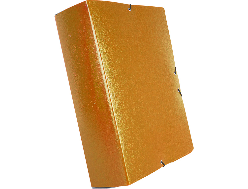 CARPETA PROYECTOS LIDERPAPEL FOLIO LOMO 70MM CARTON GOFRADO VERDE