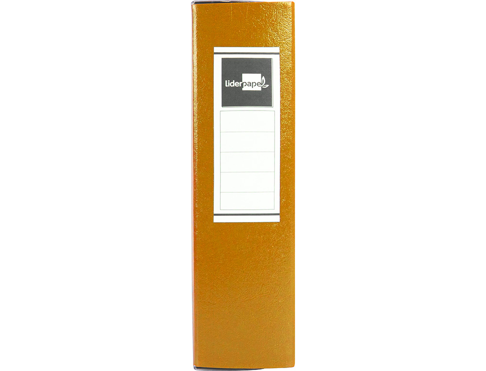 CARPETA PROYECTOS LIDERPAPEL FOLIO LOMO 70MM CARTON GOFRADO VERDE