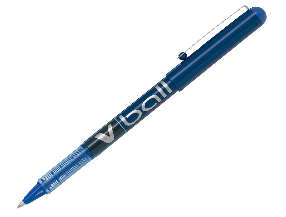 ROTULADOR PILOT ROLLER V-BALL AZUL 0.7 MM