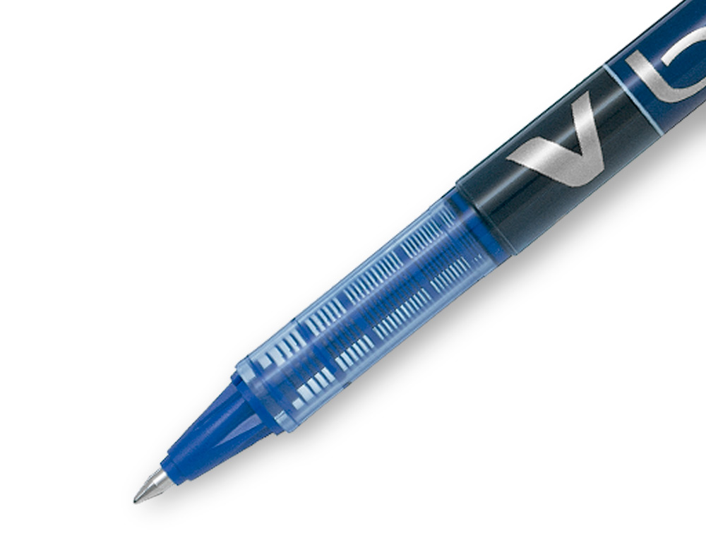 ROTULADOR PILOT ROLLER V-BALL AZUL 0.7 MM