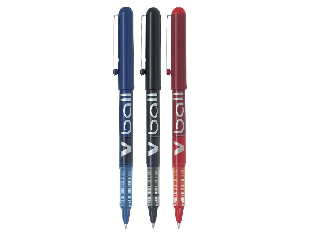 ROTULADOR PILOT ROLLER V-BALL AZUL 0.7 MM