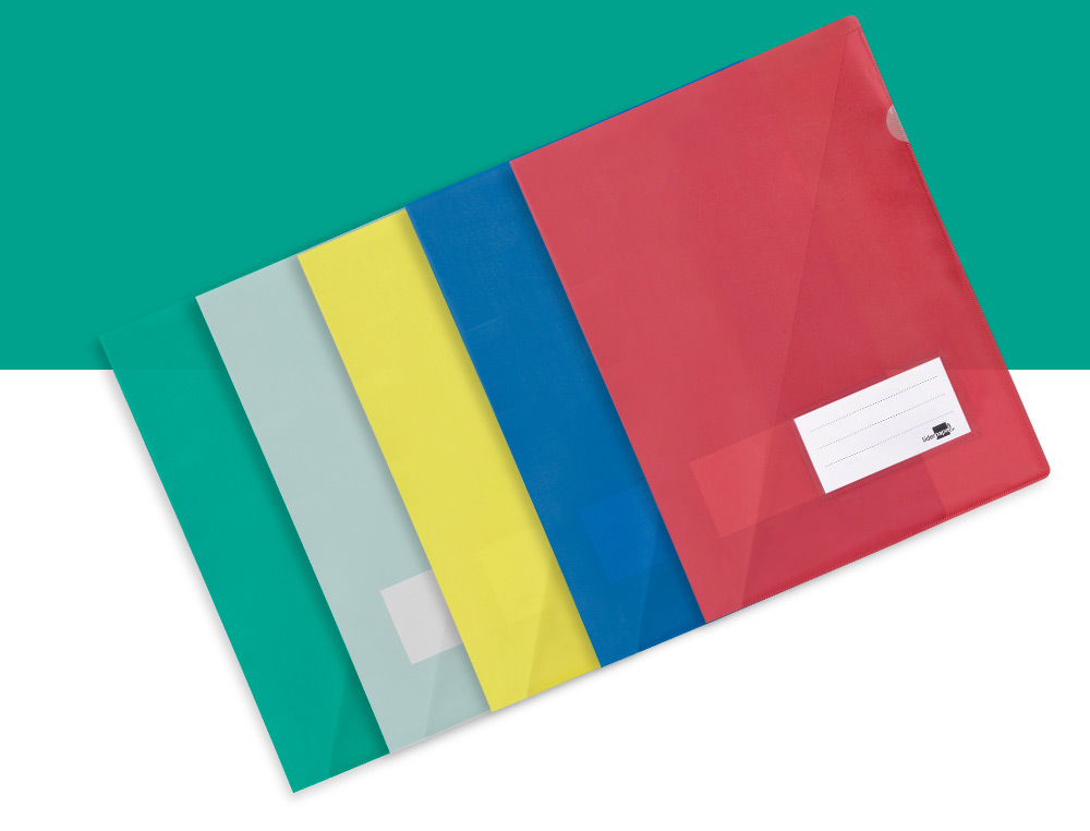 CARPETA LIDERPAPEL DOSSIER A4 UÑERO TRANSPARENTE