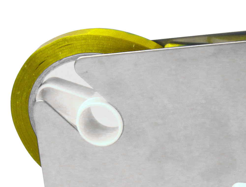 CINTA ADHESIVA Q-CONNECT 66 MT X 9 MM AMARILLA PARA CERRAR BOLSAS