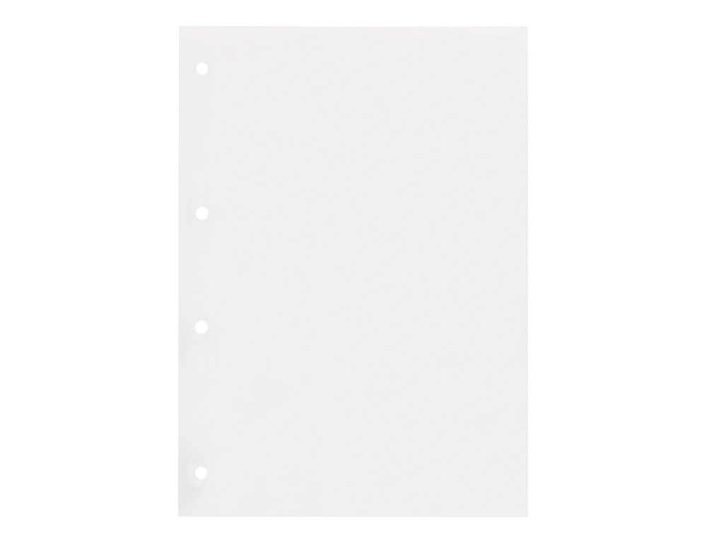PAPEL LIDERPAPEL A4 80G/M2 LISO 4 TALADROS PAQUETE DE 100 HOJAS