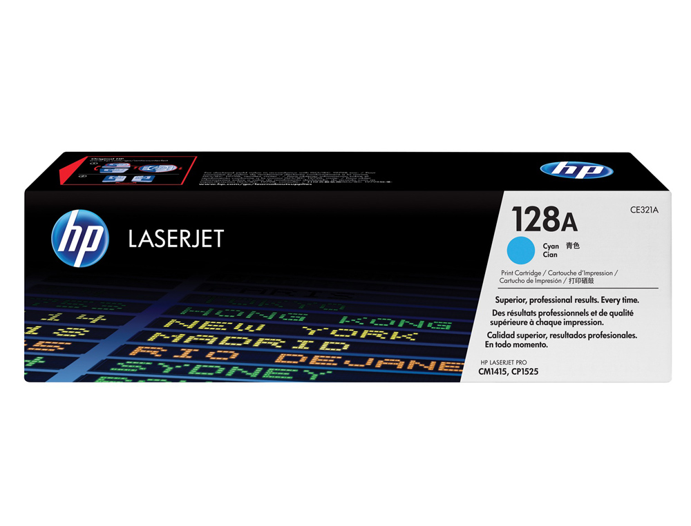 TONER HP LASERJET PRO CM1415 CP1525 CIAN -1.300 PAGS