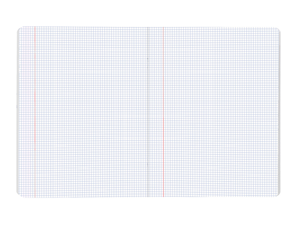 LIBRETA LIDERPAPEL SCRIPTUS A5 PLUS 48 HOJAS 90GR CUADRO 3MM CON MARGEN