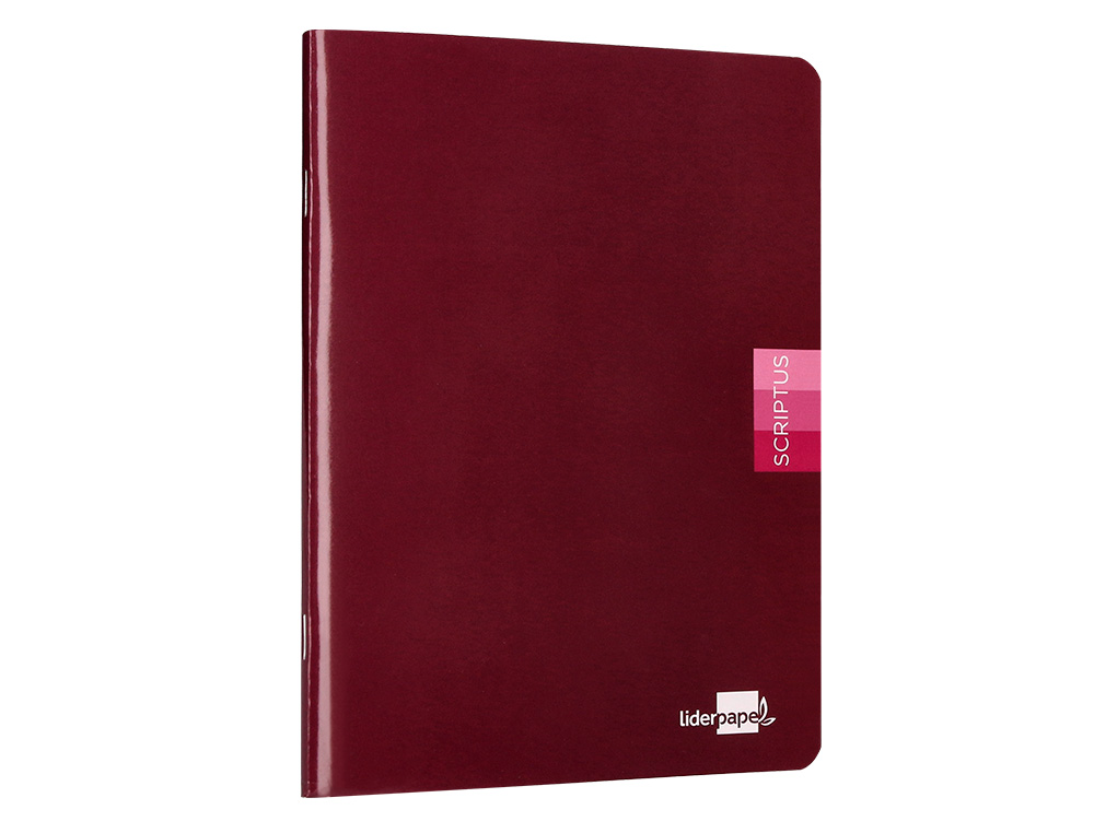 LIBRETA LIDERPAPEL SCRIPTUS A5 PLUS 48 HOJAS 90GR CUADRO 3MM CON MARGEN