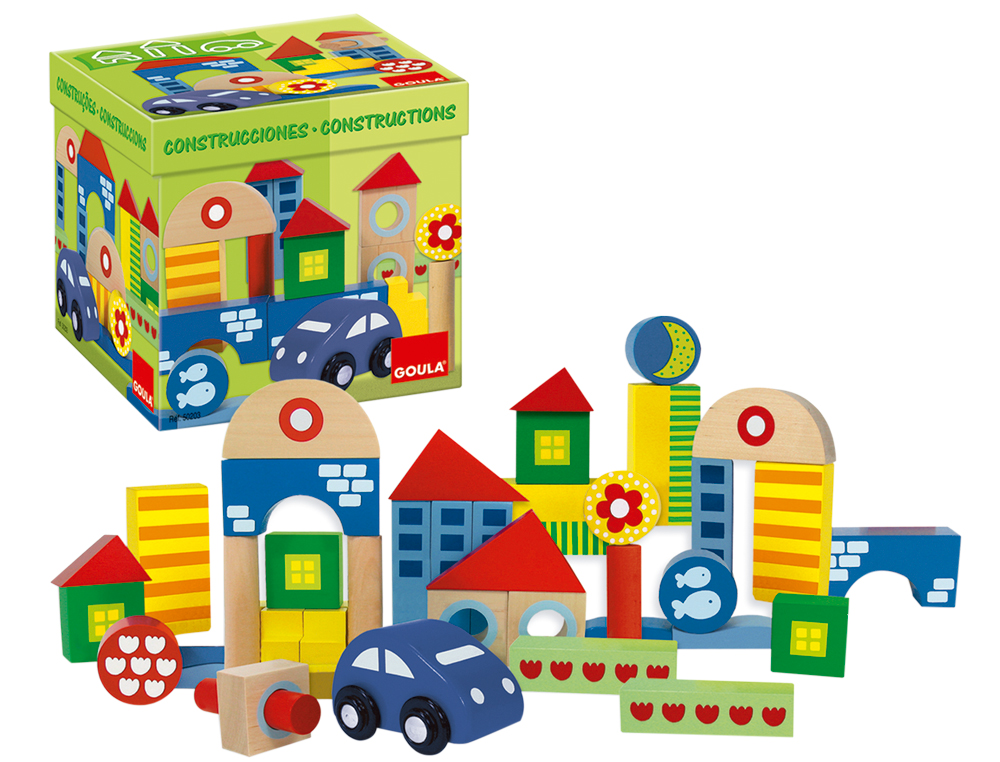 JUEGO DISET DIDACTICO PACK 41 PIEZAS ARQUITECTURAS