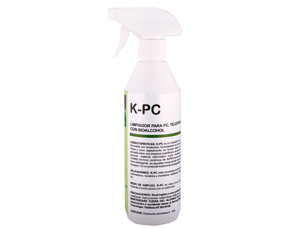 LIMPIADOR SPRAY BACTERICIDA BOTELLA DE 1000 ML
