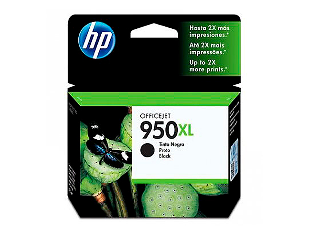 INK-JET HP 950XL NEGRO CN045AE CAPACIDAD 2300 PAG