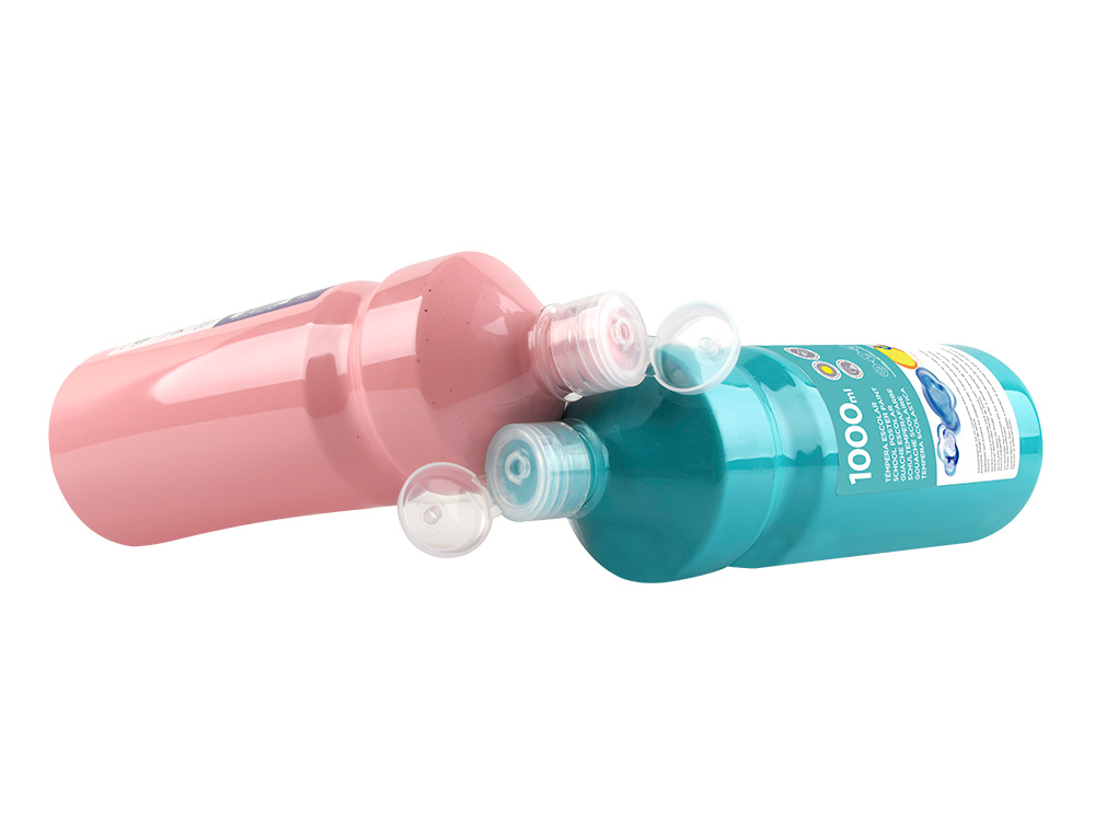 TEMPERA LIQUIDA LIDERPAPEL ESCOLAR 1000 ML AMARILLO