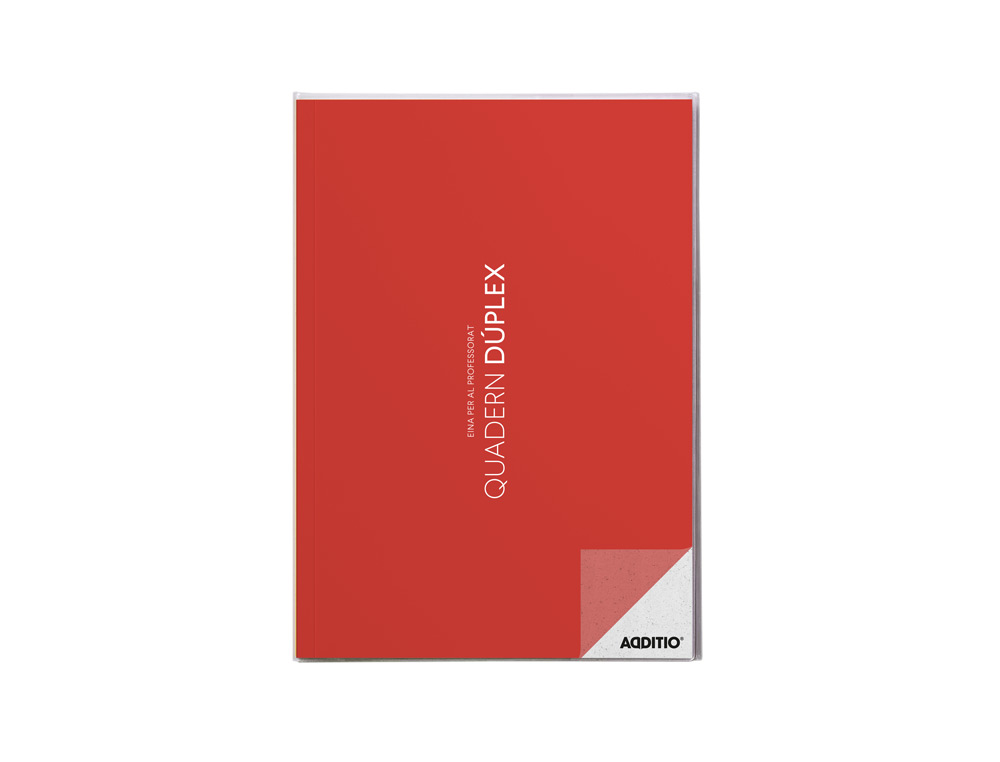CUADERNO DUPLEX CATALAN ADDITIO DIN A4 EVALUACION CONTINUA Y TUTORIA